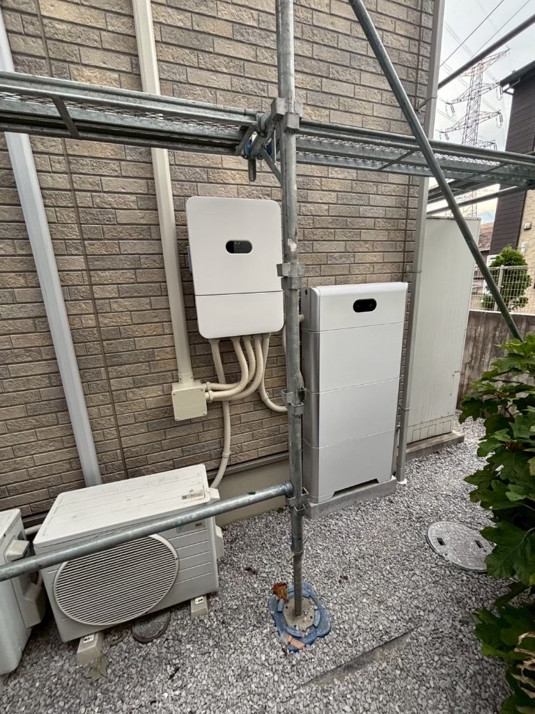 東京都調布市K様邸（戸建て） 太陽光発電・蓄電池施工事例