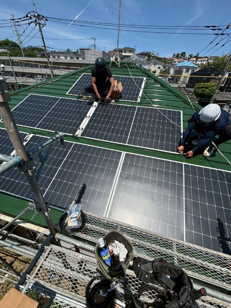 東京都日野市U様邸（戸建て） 太陽光発電・蓄電池施工事例