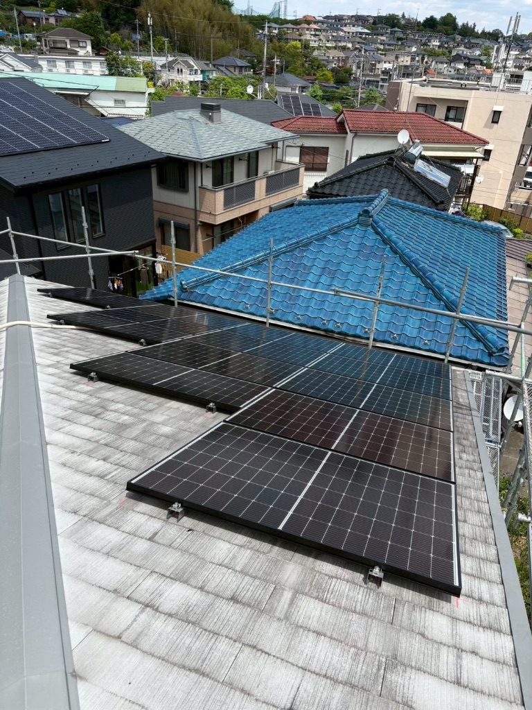 東京都町田市H様邸（戸建て） 太陽光発電・蓄電池施工事例