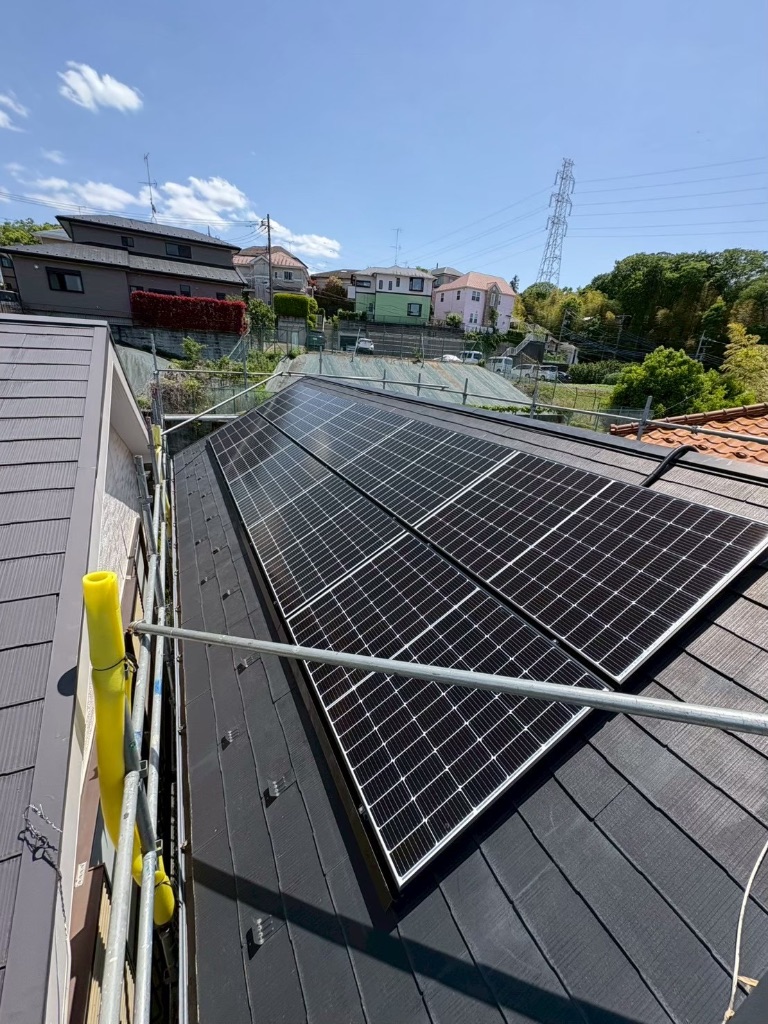 東京都町田市K様邸（戸建て） 太陽光発電・蓄電池施工事例