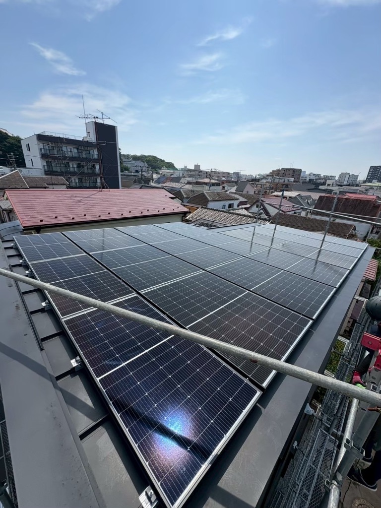 東京都大田区S様邸（戸建て） 太陽光発電・蓄電池施工事例