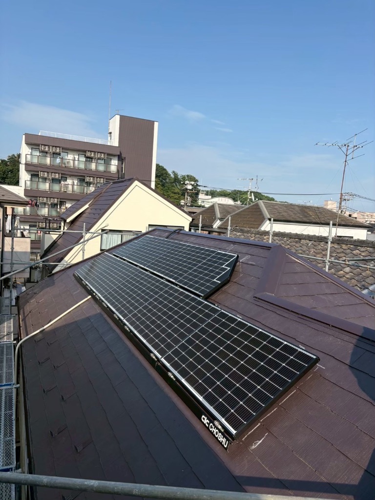 東京都多摩市U様邸（戸建て） 太陽光発電・蓄電池施工事例