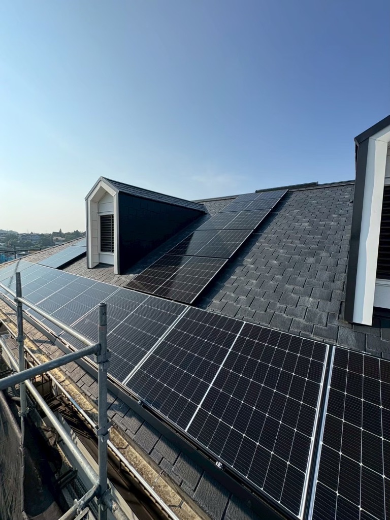 神奈川県横浜市青葉区青葉区（戸建て） 太陽光発電・蓄電池施工事例