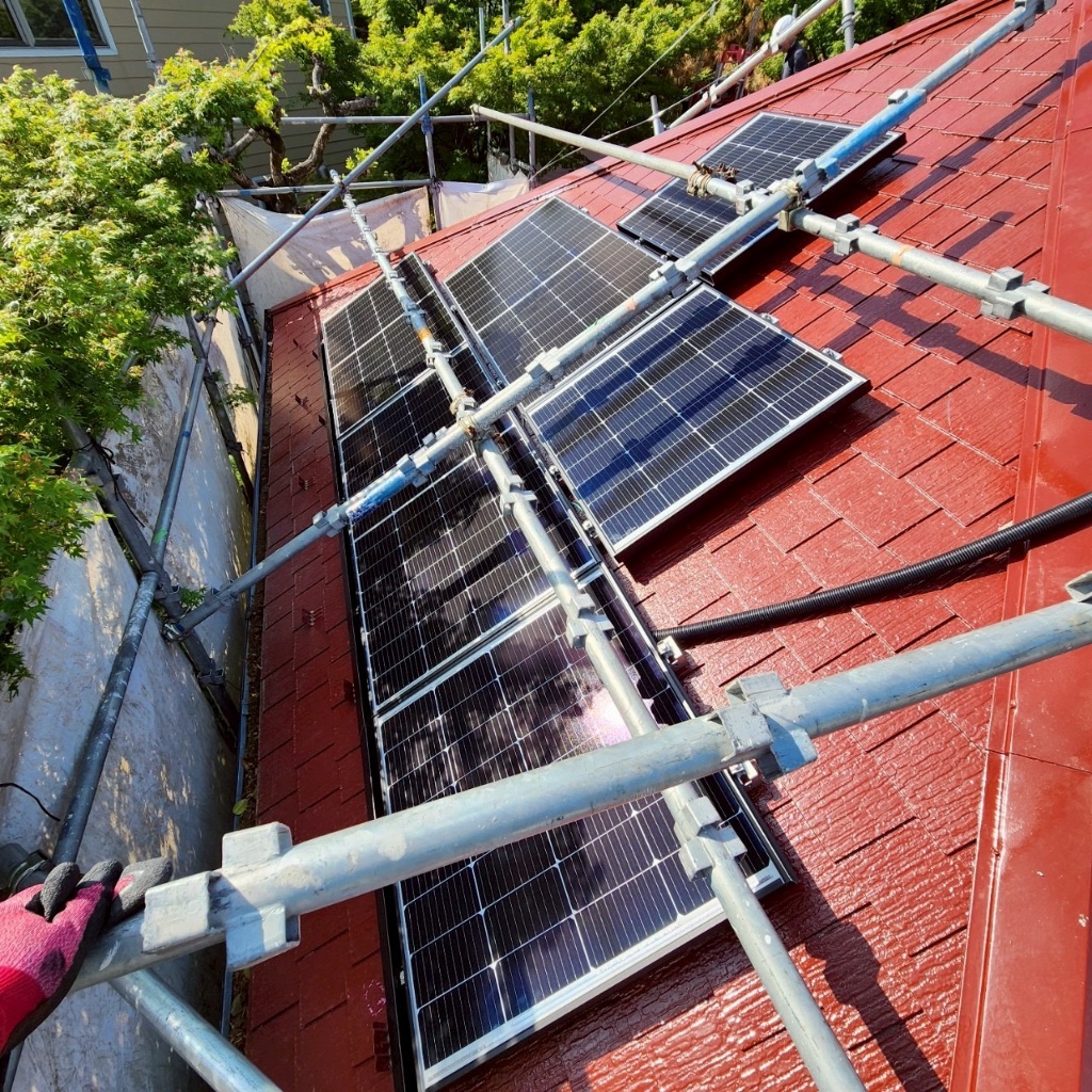 神奈川県座間市S様邸（戸建て） 太陽光発電・蓄電池施工事例